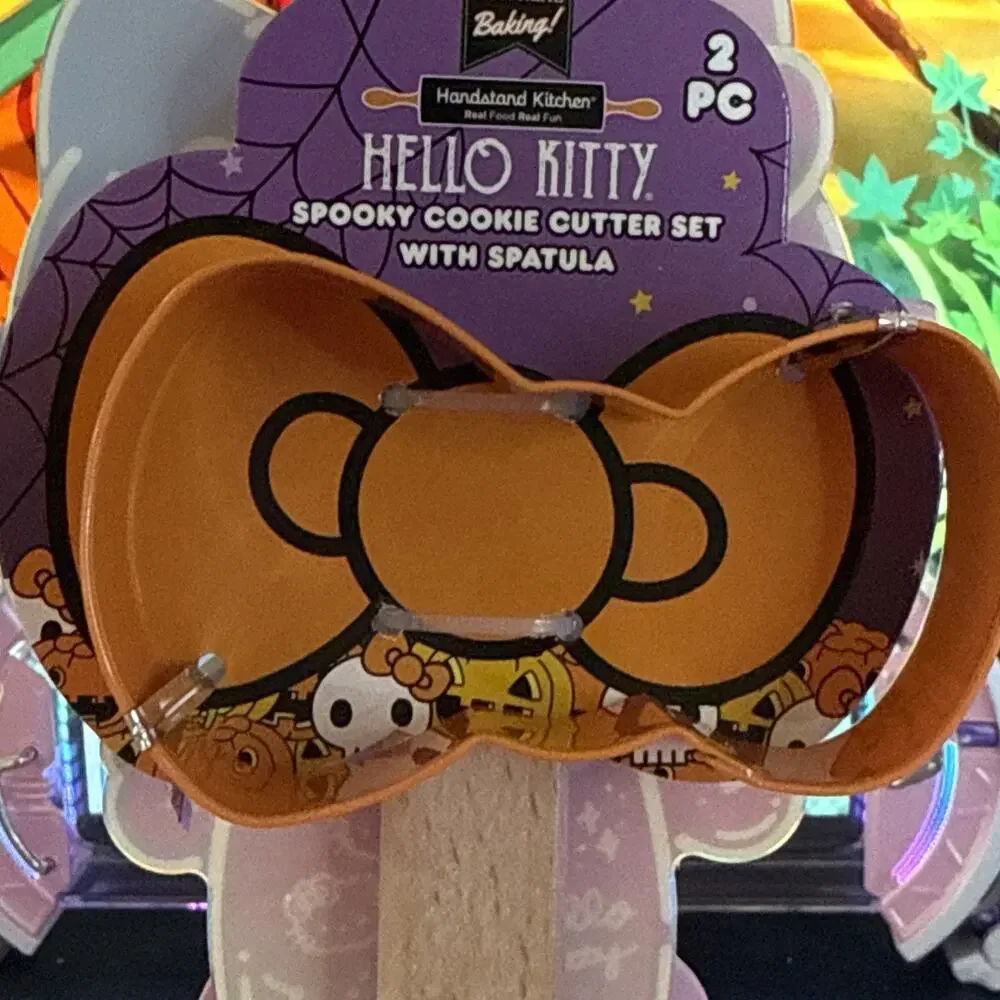 Hello Kitty Cutter Spatula Set 2 Pc 2024 Sanrio Halloween Spooky Cookie Baking